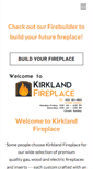 Mobile Screenshot of kirklandfireplace.com